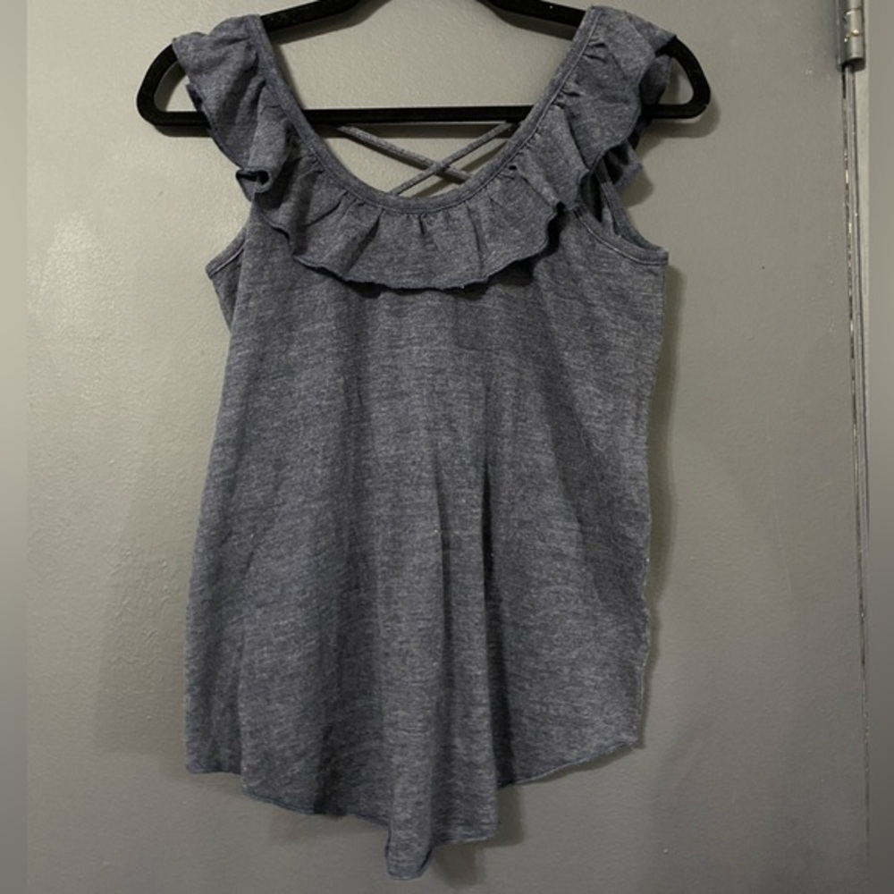 NWT Chaser Ruffle Back Tank Top